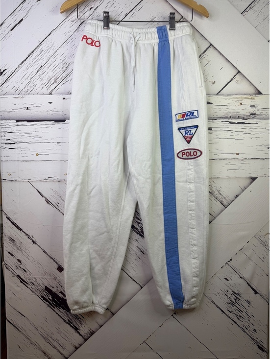 Polo Ralph Lauren Pants - Polo Ralph Lauren Y2K Racing World Cup Racing Jogger Lounge Sweatpants Women S